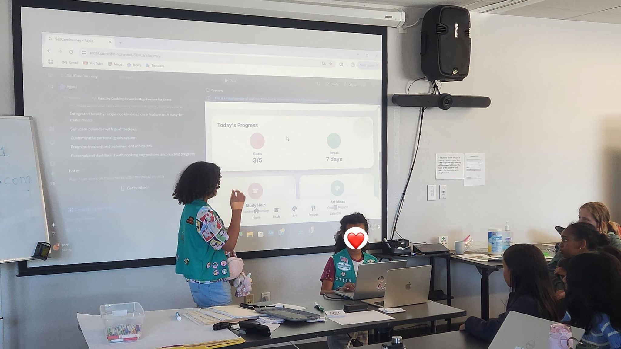 Students engaged