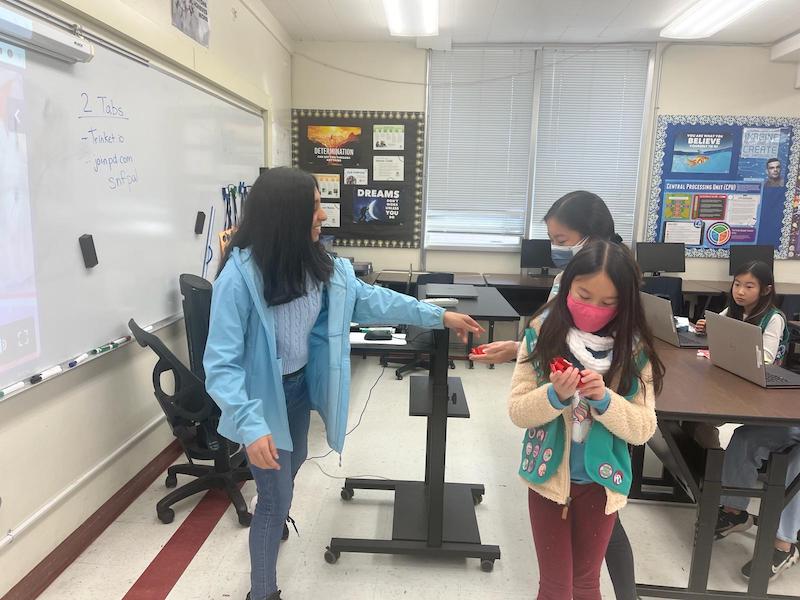 Girl Scouts group activity
