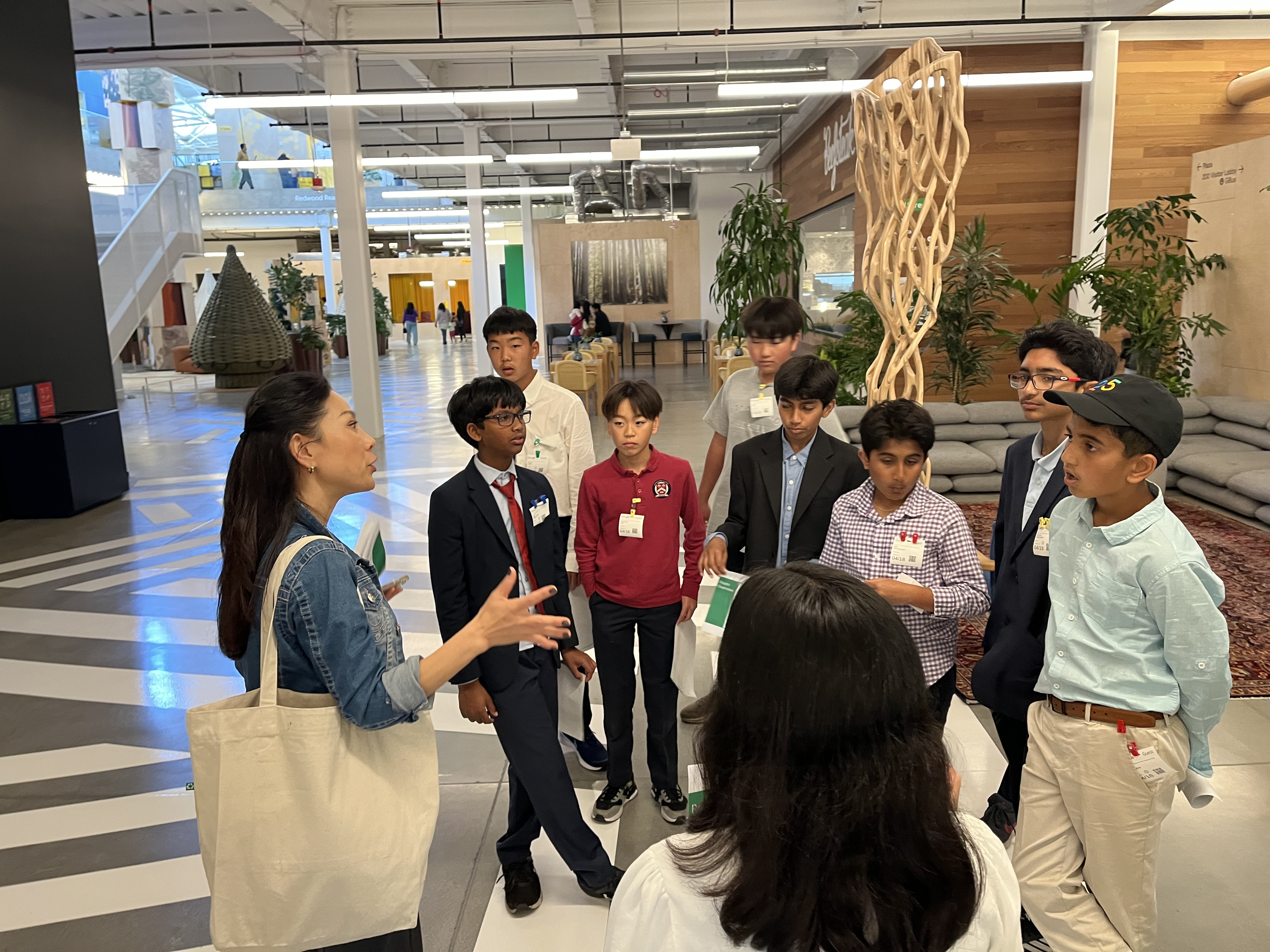 Group Lunch at Google