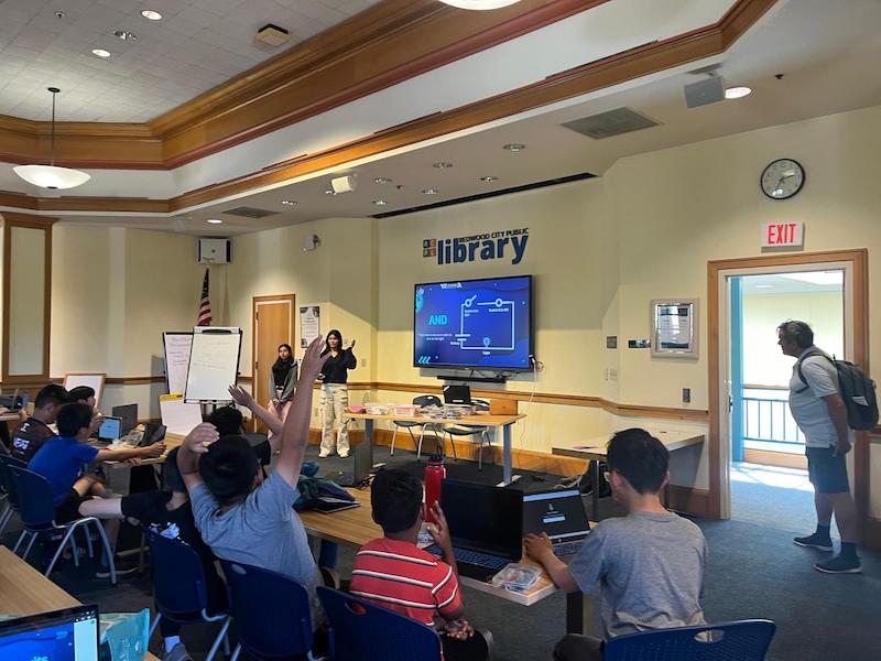 Library event activity