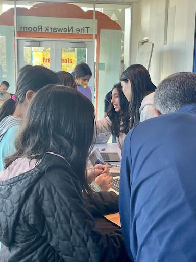 Library coding session