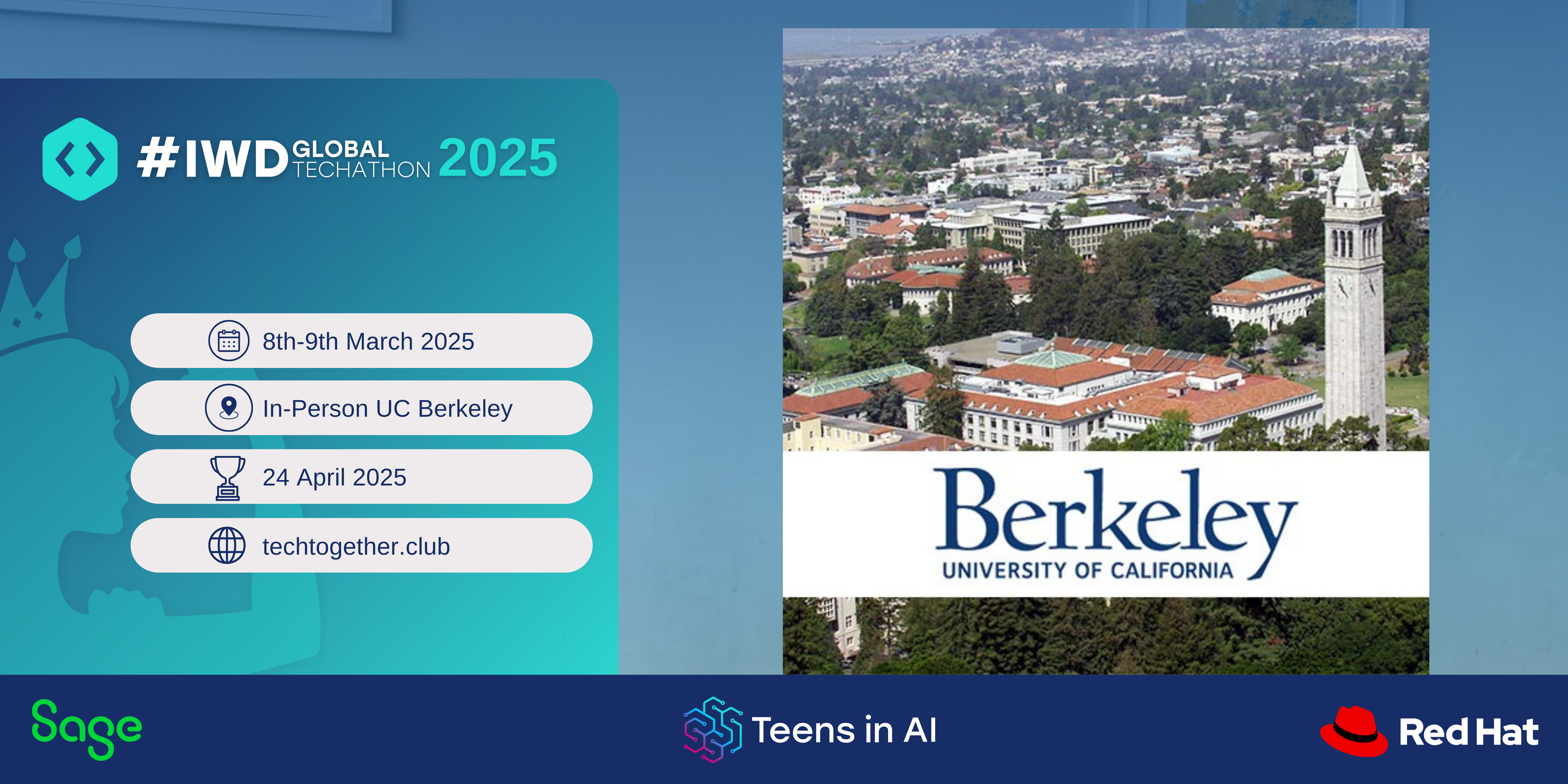 Teens in AI hackathon banner